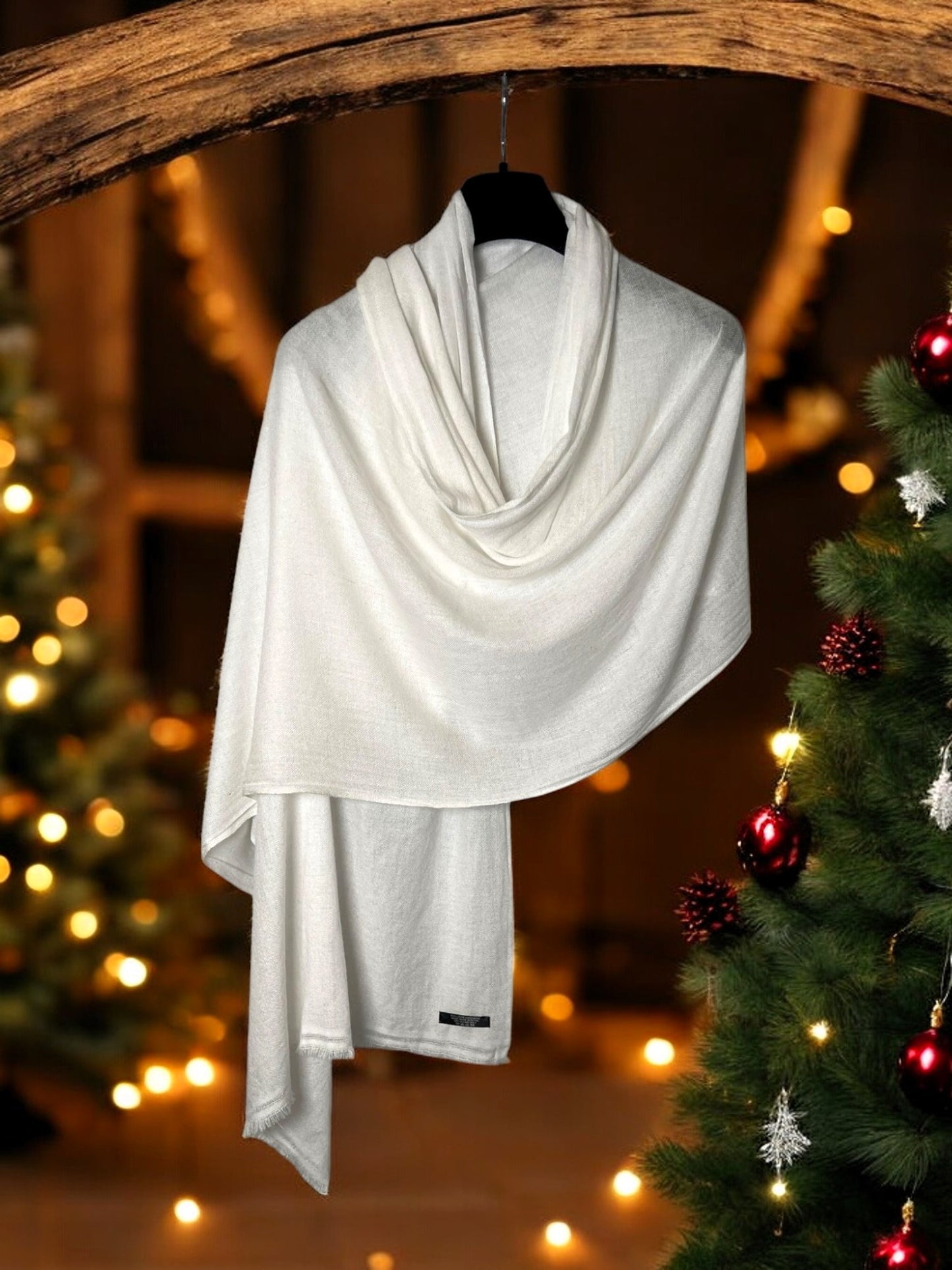 Premium Cashmere Scarf Wrap - Soft Warm Shawl, Made in Nepal