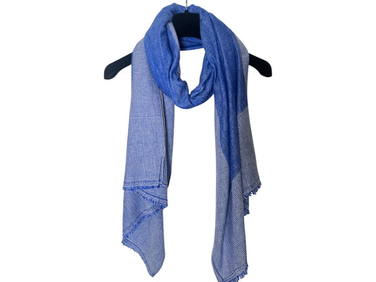 Handmade Natural Cashmere blended scarf
