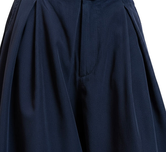 Corduroy Wide Leg Trousers