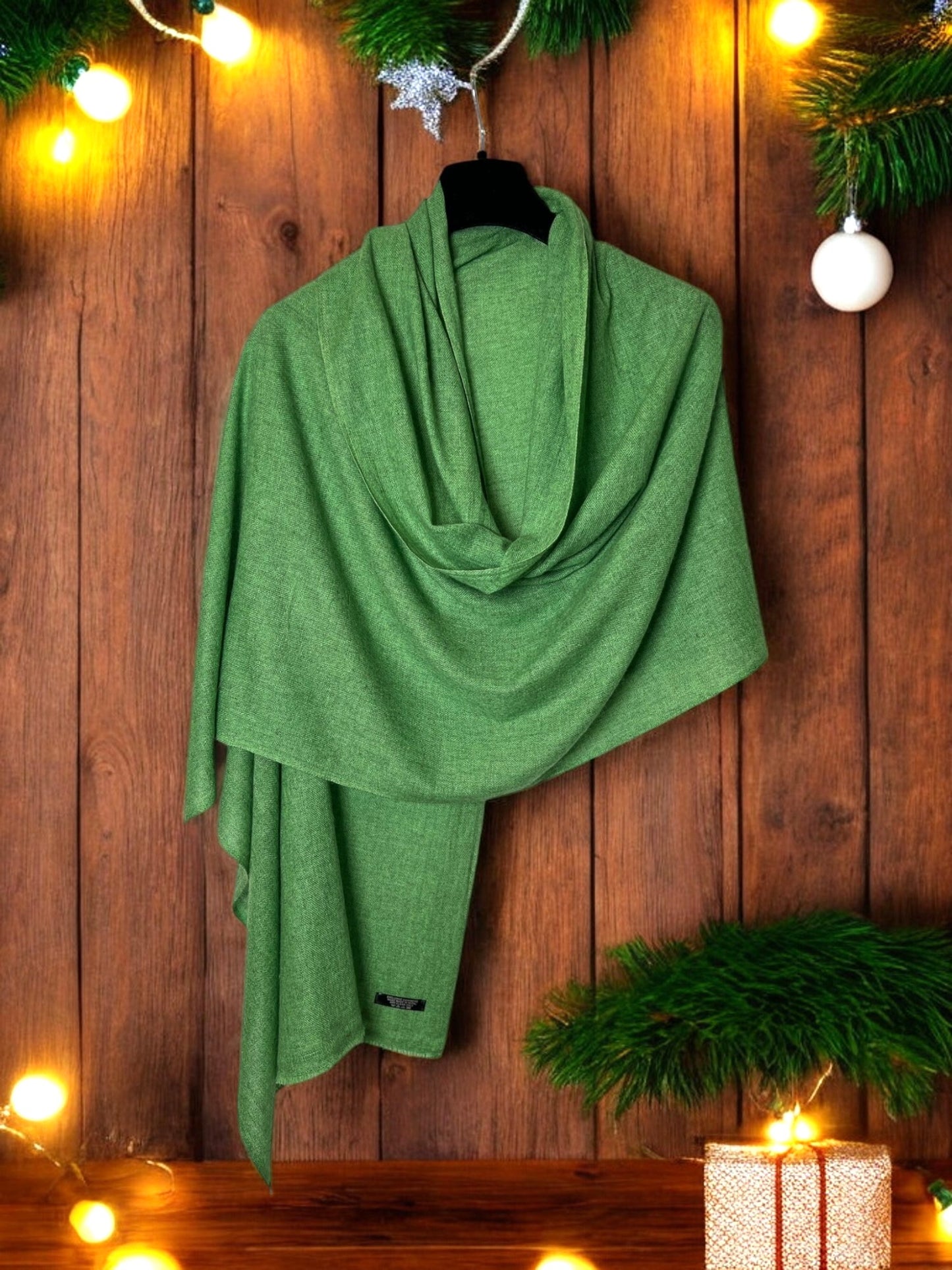 Premium Cashmere Scarf Wrap - Soft Warm Shawl, Made in Nepal