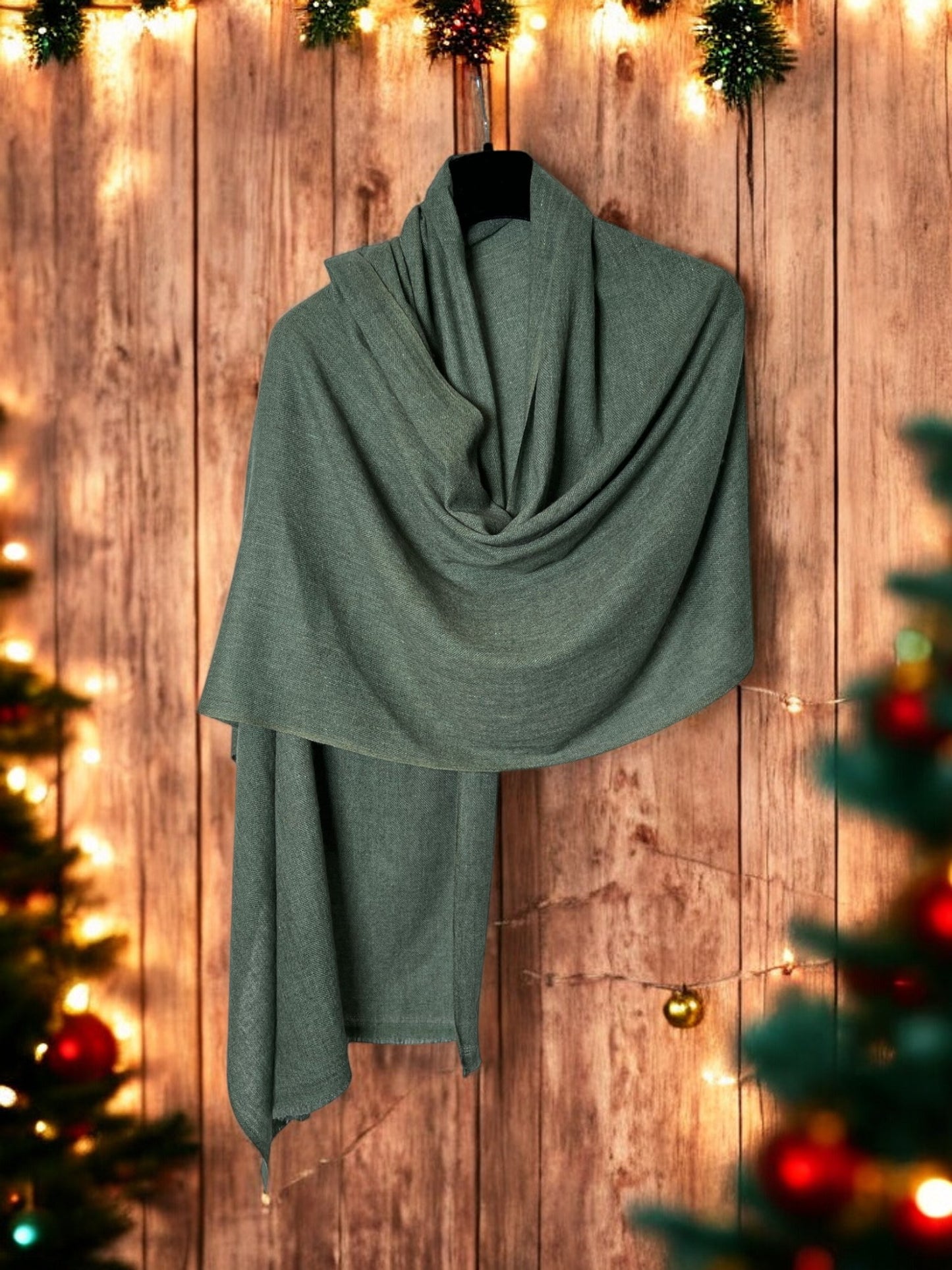 Premium Cashmere Scarf Wrap - Soft Warm Shawl, Made in Nepal