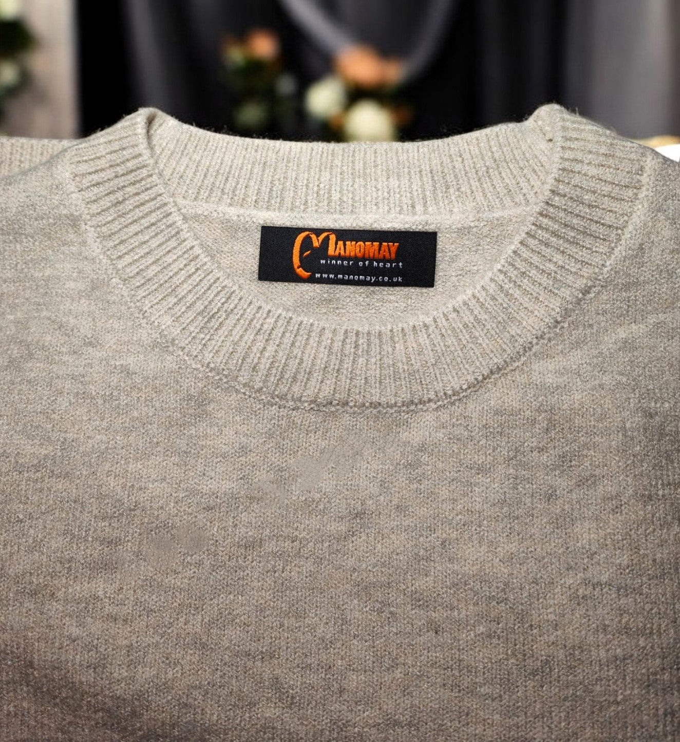 Women's Crew Neck Pullover Jumper Sweater Multicoloured Striped Trendy 2024