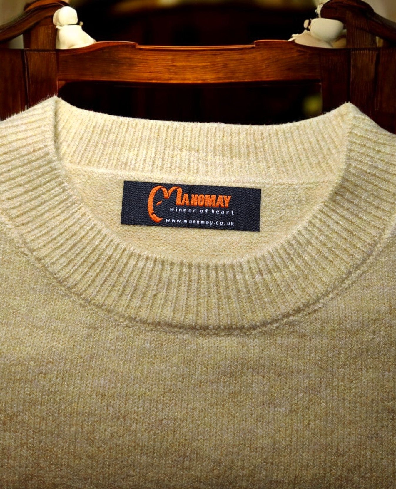 Women's Crew Neck Pullover Jumper Sweater Multicoloured Striped Trendy 2024