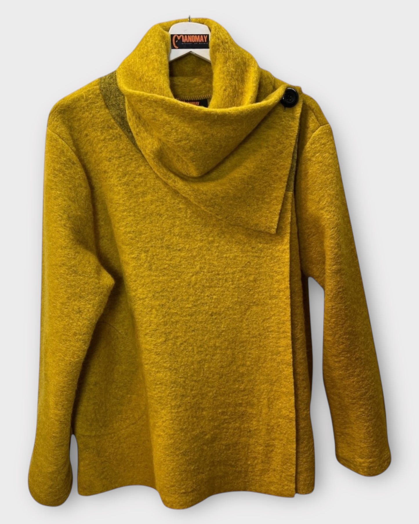 Boiled Felted Wool Coat