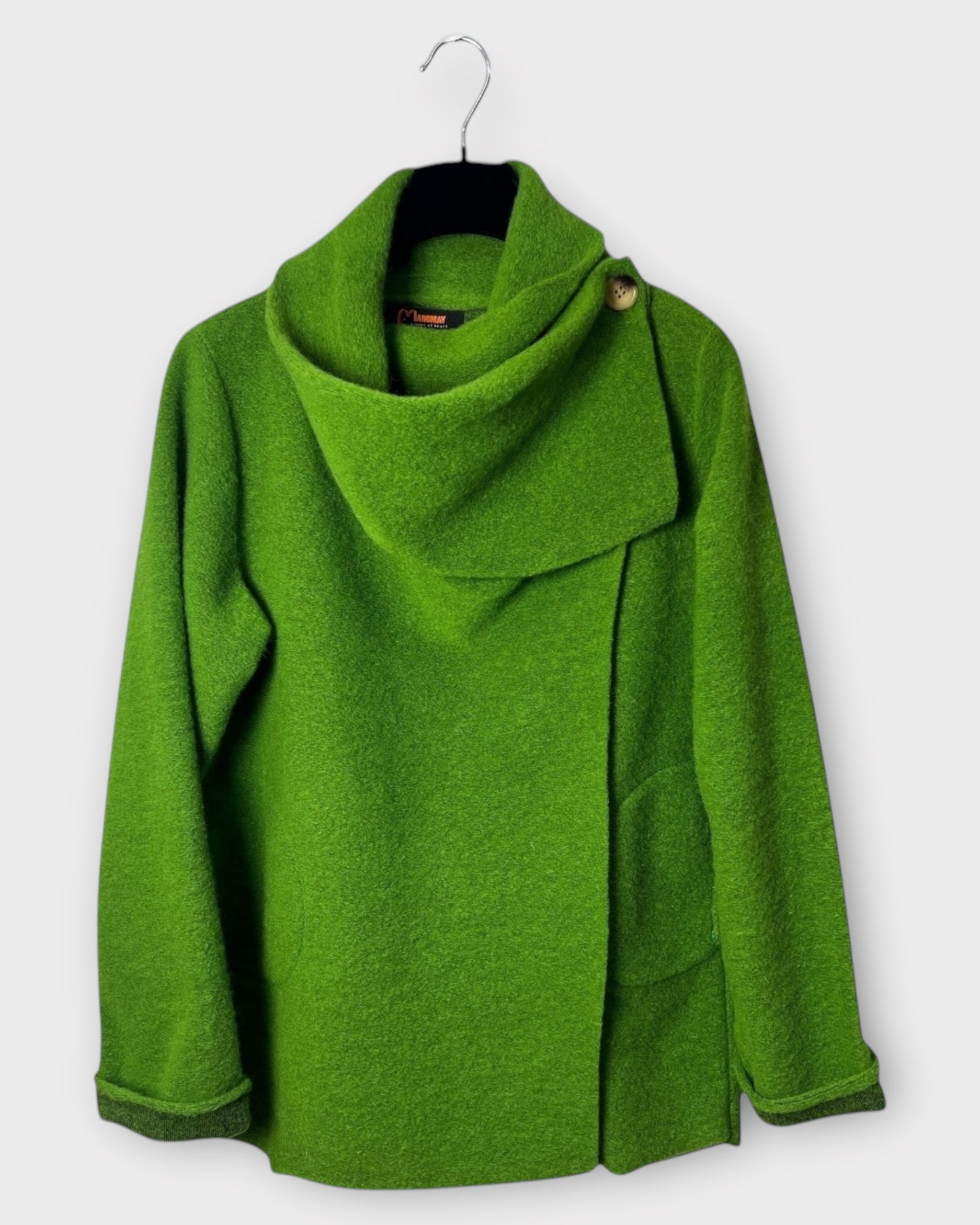 Boiled Felted Wool Coat