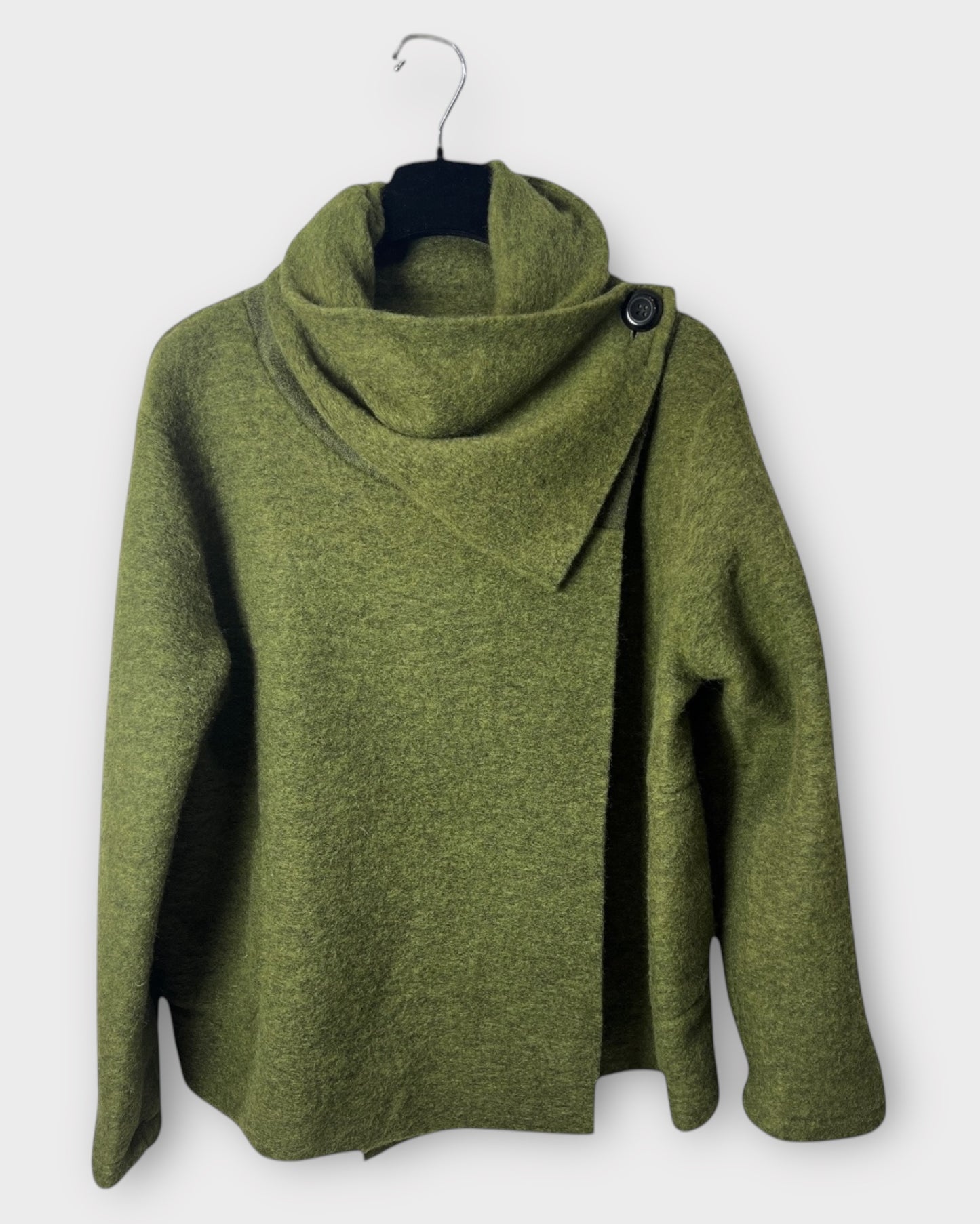 Boiled Felted Wool Coat