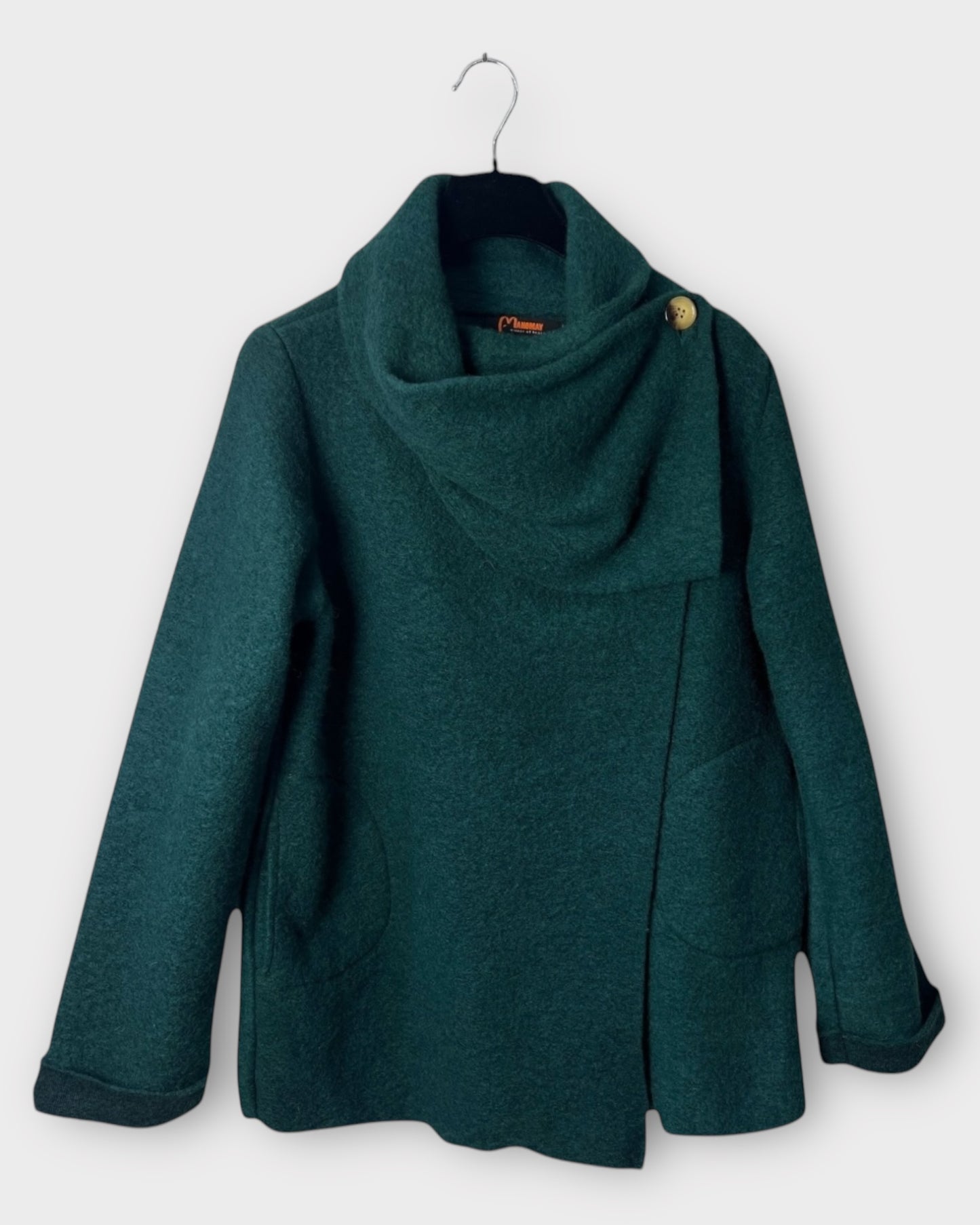 Boiled Felted Wool Coat