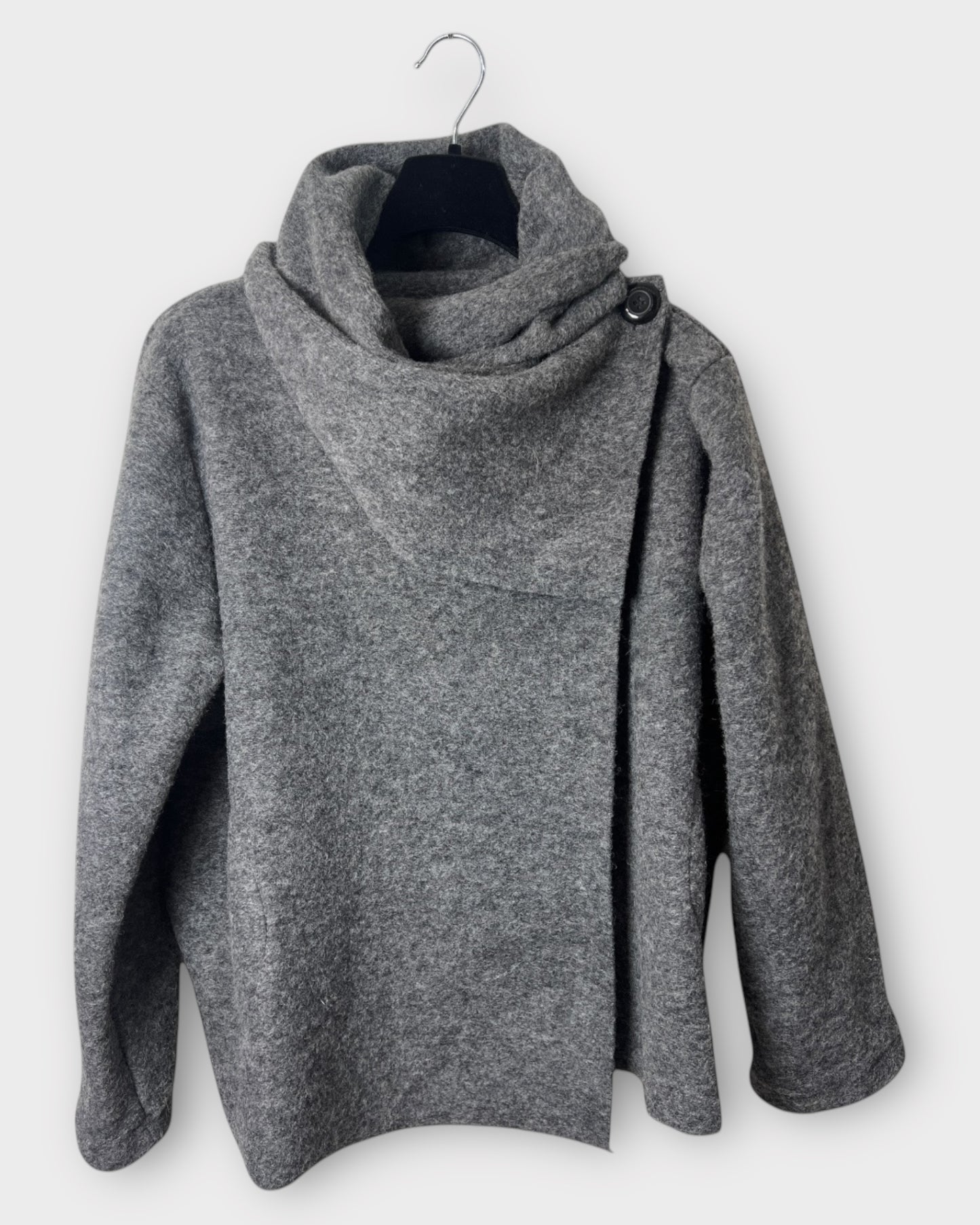 Boiled Felted Wool Coat