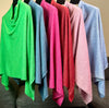 Plain Doted Poncho
