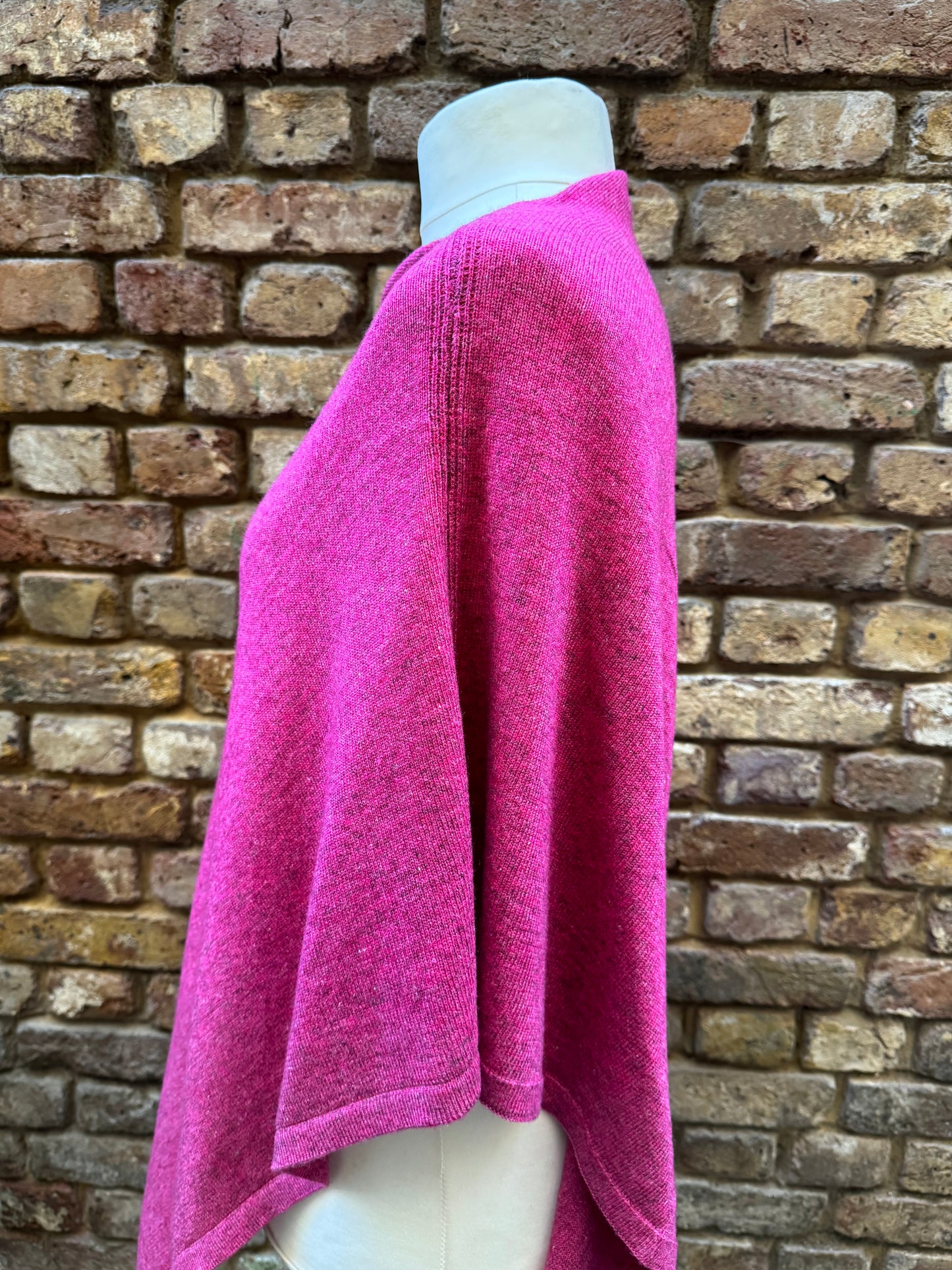Elegant Handmade Cashmere Poncho