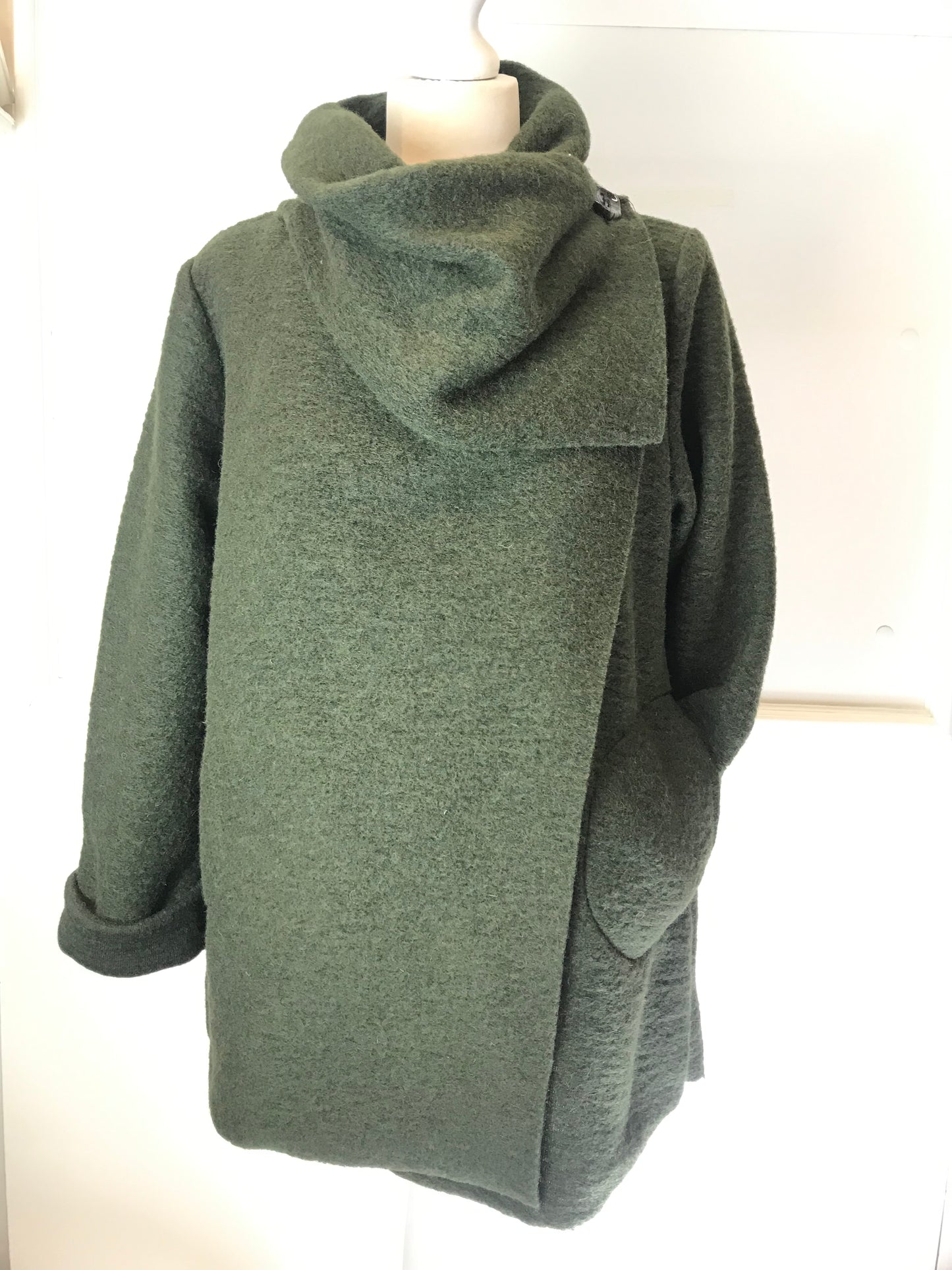 Boiled Felted Wool Coat