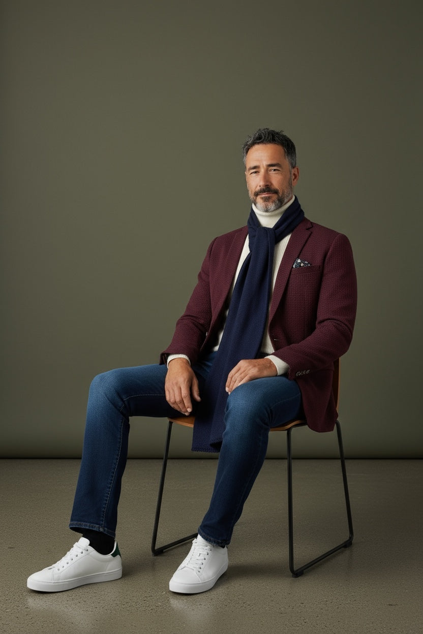 Premium Handmade Cashmere Muffler