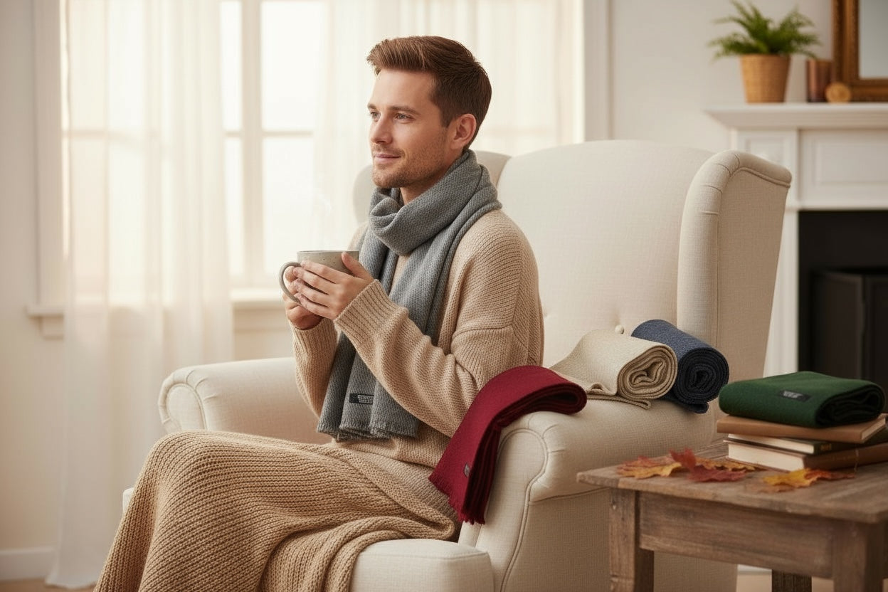 Premium Handmade Cashmere Muffler