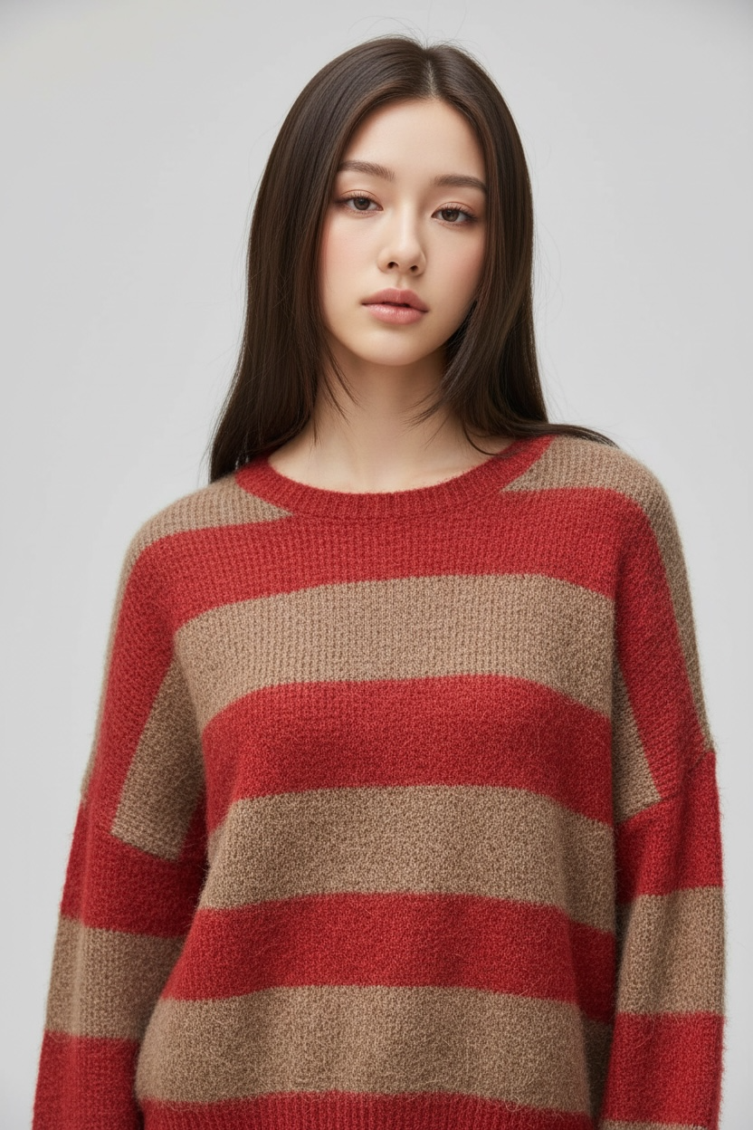 Softie Striped Knit Jumper