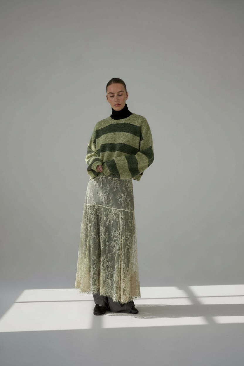 Softie Striped Knit Jumper