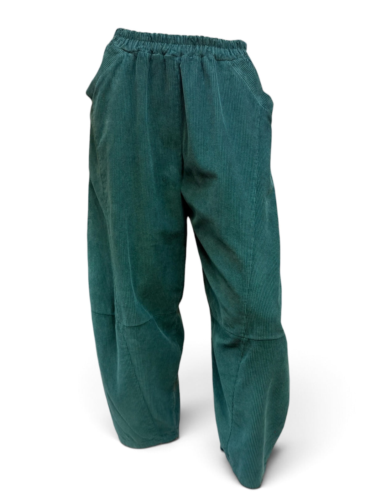Corduroy  barrel  Leg Trousers