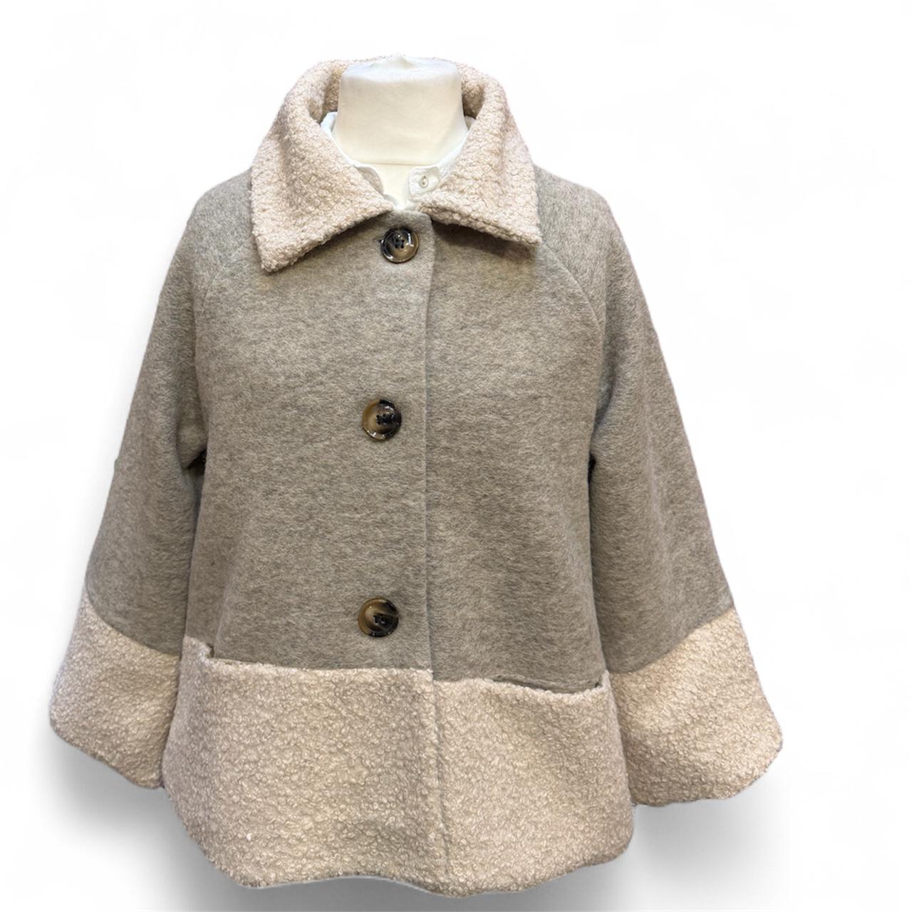 Light Wool Short Coat