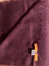 100% Superfine  2ply pure Cashmere Scarf - Maroon  colour / for both / men/ women/loved by all age