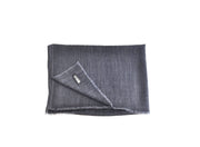 100% Superfine pure Cashmere Scarf -Charcole / for both / men/ women/loved by all age