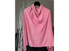 Handmade Cashmere Blend Poncho  ... A luxury gift for ladies of all ages. -  Baby Pink colour/ SEAM on side