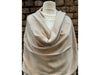 Handmade thick Cashmere blended herringbone  pattern Scarf Rose water colour /Oversized Scarf /Wrap/ Shawl / Autumn Winter Travel Blanket /
